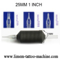 Tubo descartável material do aperto da tatuagem do ABS 2017 novo macio com tamanho de 19mm 25mm 30mm